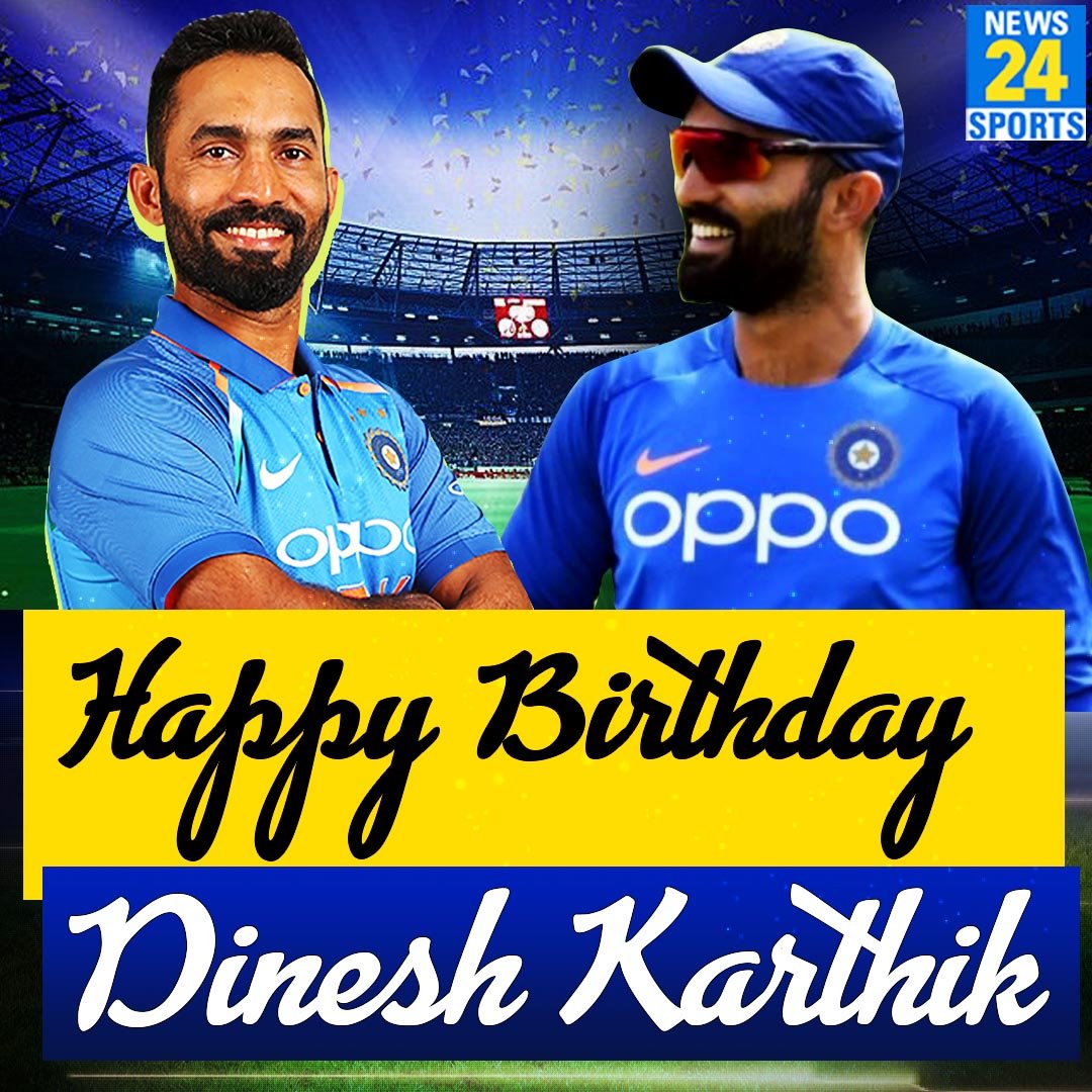 Wishing  Dinesh Karthik a very happy birthday  