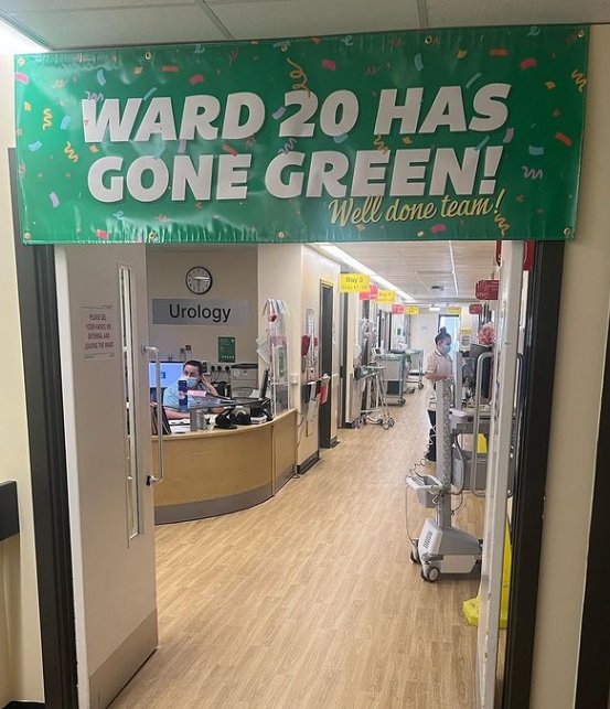 WUTH Patient Experience (@patientwuth) on Twitter photo 💚WARD 20 HAS GONE GREEN!💚Well done!
#urology #arroweparkhospital #ward20 #environment #doingourpart #welldone #Wirral #WUTH <a href="/20Wuth/">Ward 20 WUTH</a> <a href="/WUTHstaff/">WUTH Staff</a> 💚WARD 20 HAS GONE GREEN!💚Well done!
#urology #arroweparkhospital #ward20 #environment #doingourpart #welldone #Wirral #WUTH <a href="/20Wuth/">Ward 20 WUTH</a> <a href="/WUTHstaff/">WUTH Staff</a>