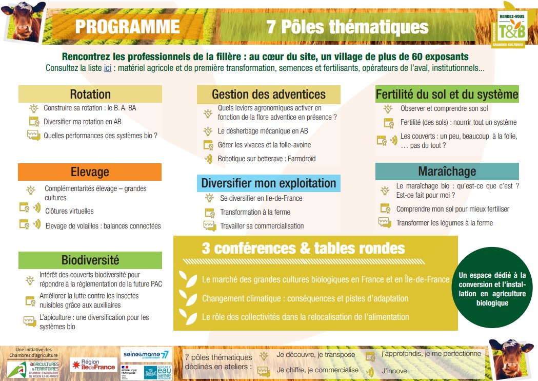 🌱💚 Tech&amp;Bio 💚 🌱

📍Ferme d’Egreville Rue de l’Église 77950 Saint-Germain-Laxis Coordonnées GPS : 48.582682623310504, 2.7000536604586944

🎫 Pour obtenir votre billet gratuit, rendez-vous sur ce lien : cutt.ly/1H2MfVU

📢 Retrouvez le programme de cette journée ⬇⬇