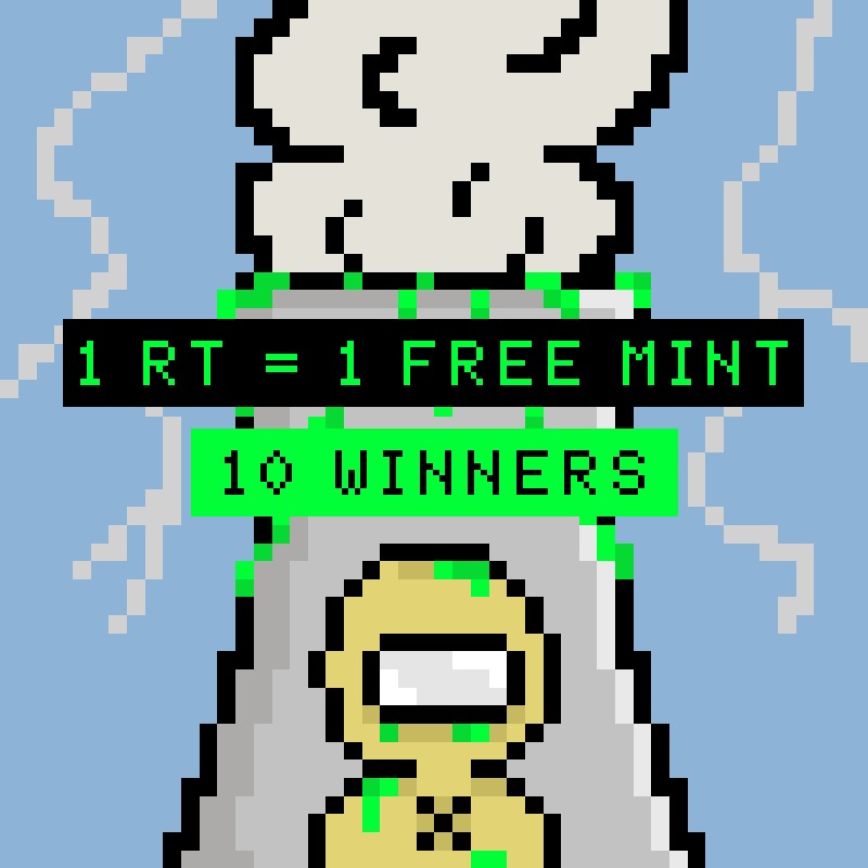 1 RT = 1 OG Role = 1 FREE MINT 

10 Spots Open 

Link: discord.gg/FyhmVm8

#NFT #NFTGiveaway #OGGiveaway #WLGiveaway