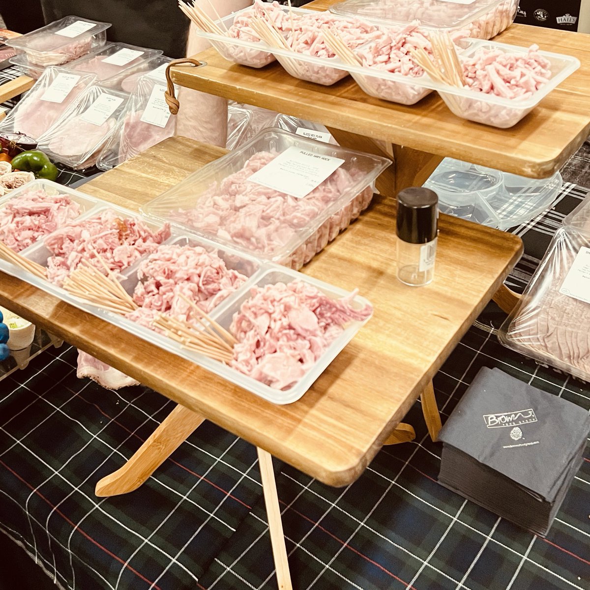 Our team at Browns is at DYW Dumfries &amp; Galloway ‘BANG GOES DG’💥 #STEM event in Easterbrook Hall today! We will have lots of savoury snacks to try and will be demonstrating how to bone a pork leg🐷 Come along and meet the team!! #bfg