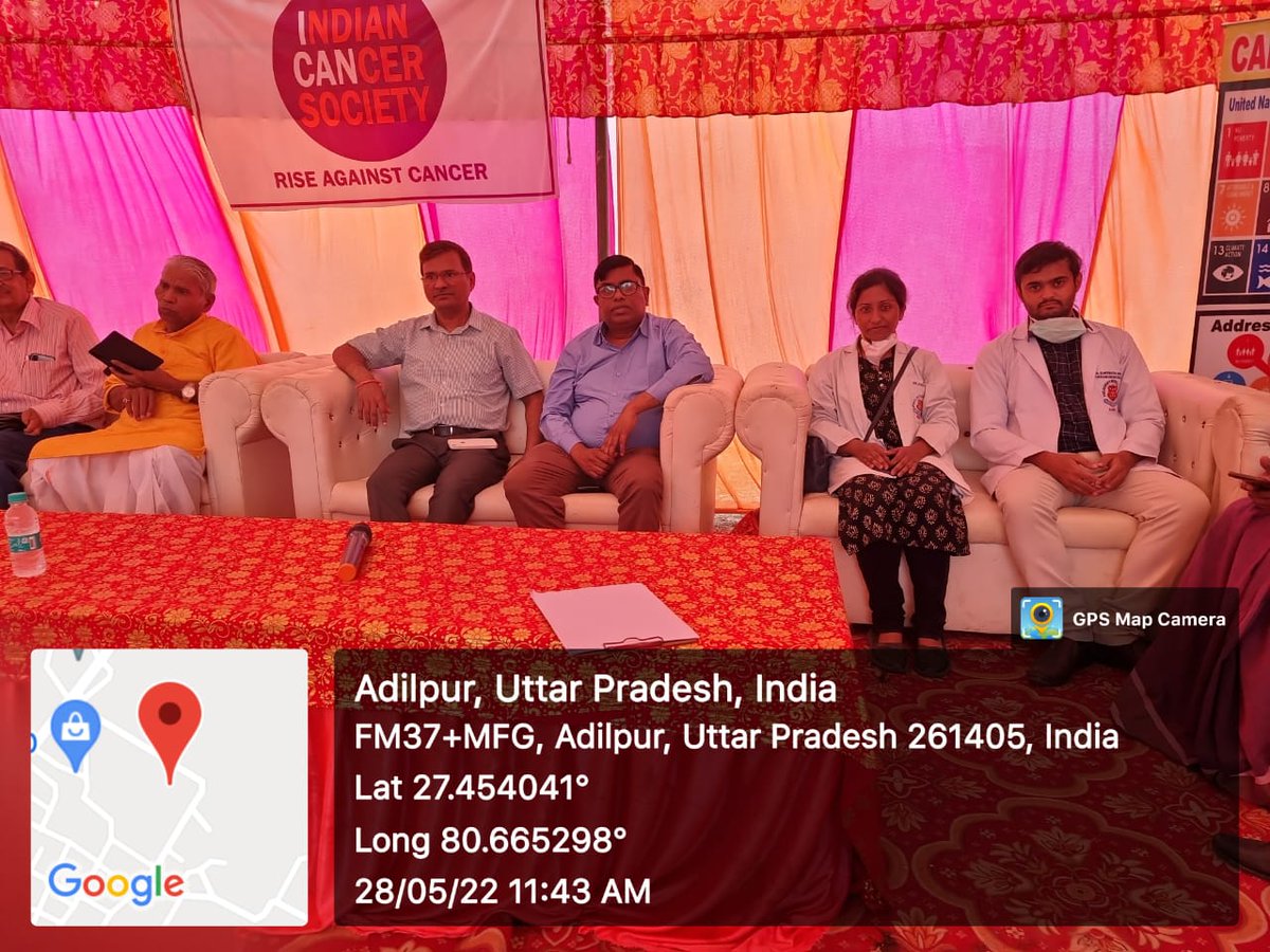 uspalkgmc's tweet photo. Under Dst project camp held on 28/O5/22 at Bihat Biram , Adilpur U.P https://t.co/KPQXVyuS7M
