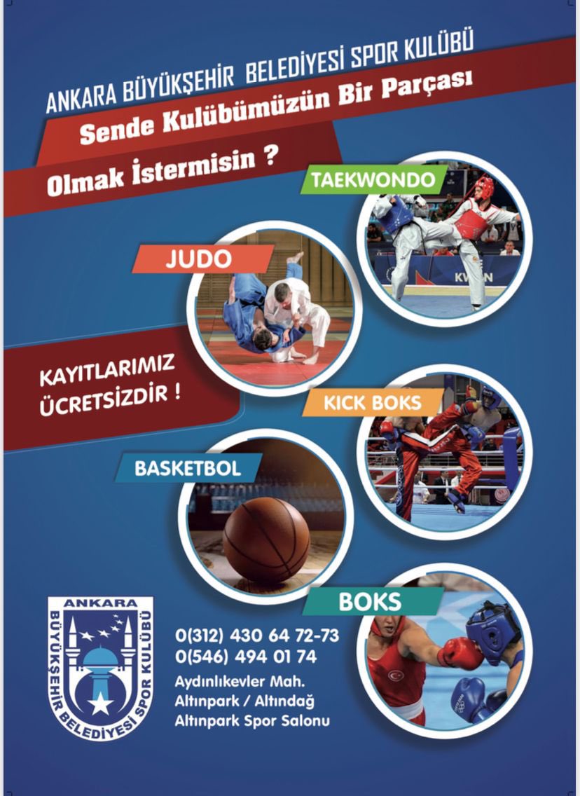 AnkaraBBSK's tweet photo. Sen de kulübümüzün bir parçası olmak ister misin? Kayıtlarımız başlamıştır.

 Detaylı bilgi için arayabilirsiniz. https://t.co/Rhk3Kq2B4Q