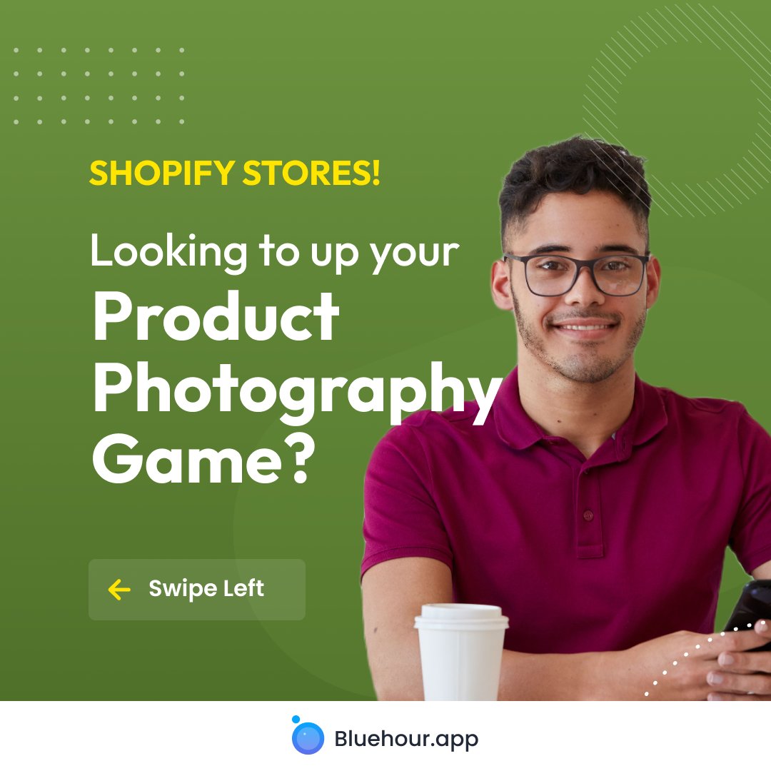 AppBluehour's tweet photo. Hello Shopify store owners!
Looking to up your #productphotography game?

All you need is a Smartphone!
Try https://t.co/qht4K0WGVz

#shopify #shopifyplus #onlinesellers https://t.co/gRdsqjezZz