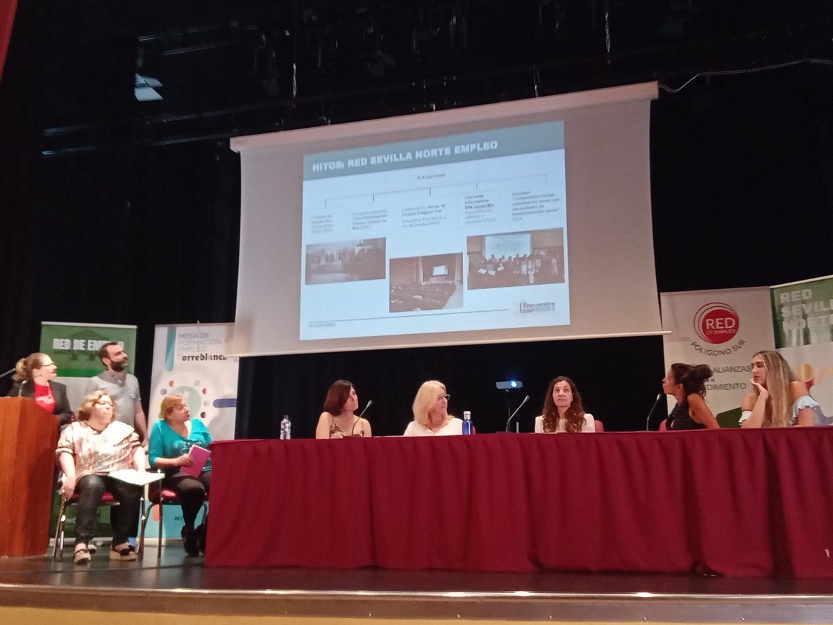 tesanzba's tweet photo. Hoy participamos en el "I Encuentro InterREDES" por el empleo en Sevilla, reforzando el trabajo en Red y compartiendo metodologías y buenas prácticas. #IencuentrointerREDES

@poligono_sur
@redsevillanorte
@FundacionCepaim
@Seviempleo
@Ayto_Sevilla
@SevillaAcoge https://t.co/w9RfSbb8AT