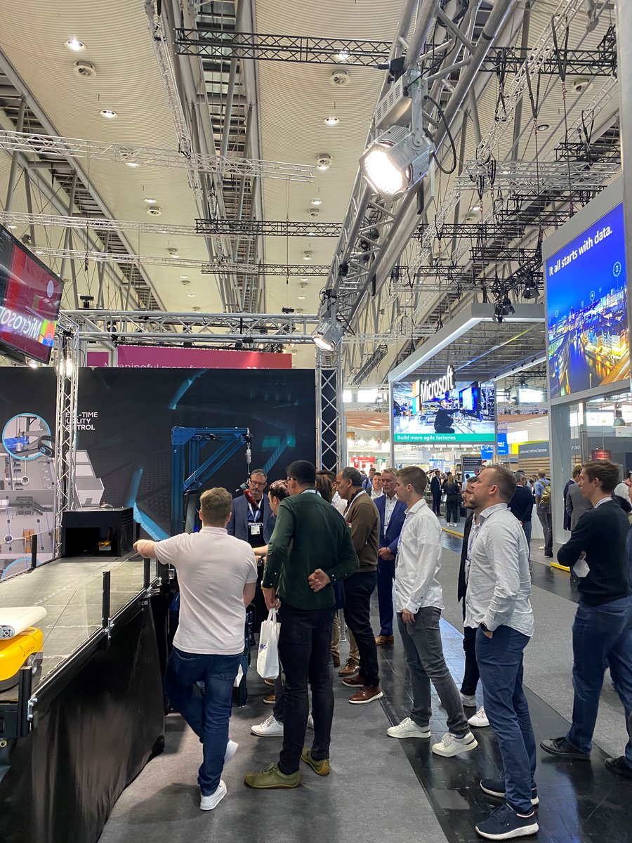 ZeroKey3D's tweet photo. It's another busy day at @hannover_messe!
Stop by our booth (G29 Hall 4) to see how Quantum RTLS™ location technology helps organizations make better-informed and more timely decisions.
#hannovermesse2022 #hm22 #RTLS #qualitycontrol #cycletimes #digitization https://t.co/ia8dvNlBfO