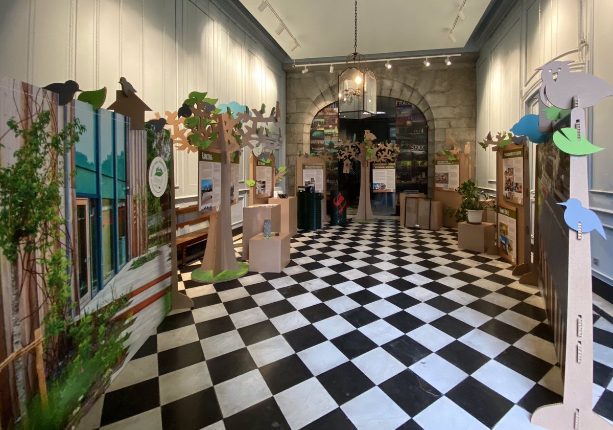 greenleafwwijk's tweet photo. A glimpse of the Winterswijk exhibition in Grenoble. #buildsustainable @EUGreenCapital #EUgreenleaf @GreenGrenoble22 Maison de l โinternational https://t.co/F91ztws4Av