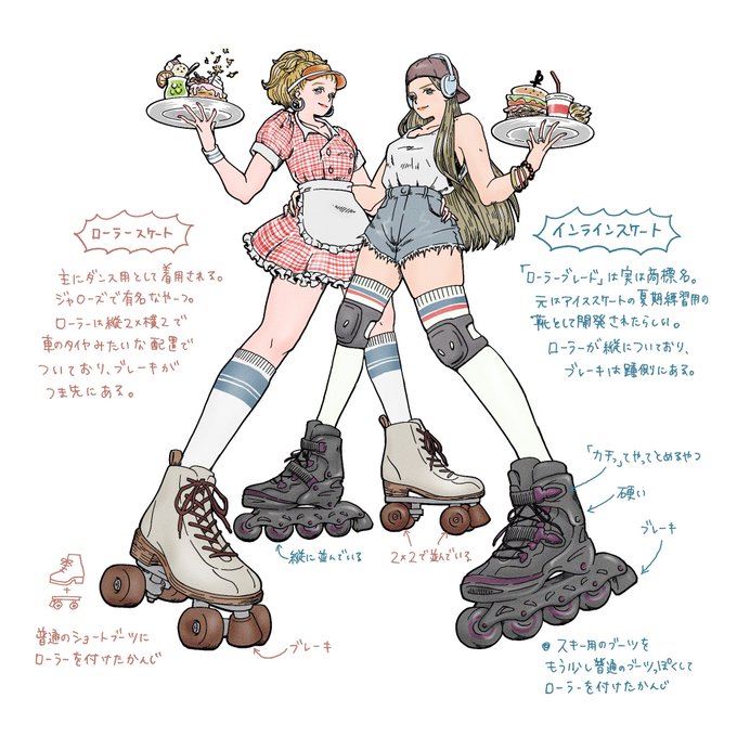 ローラースケートのtwitterイラスト検索結果 ローラースケートのtwitterイラスト検索結果