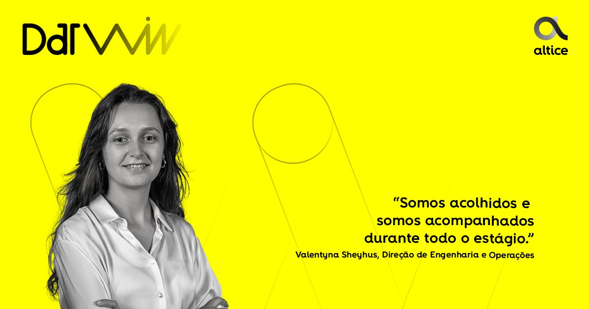 altice_portugal's tweet photo. O programa que a Valentyna escolheu permite explorar várias áreas comerciais e tecnológicas em iniciativas de team building, formação, voluntariado.
Programa DarWiN.
“Passa da teoria à prática e evolui connosco!”
Saiba mais em: https://t.co/rk1M0sWF3J
#Evoluir #ProgramaDarWiN https://t.co/tH1bkrd4A6