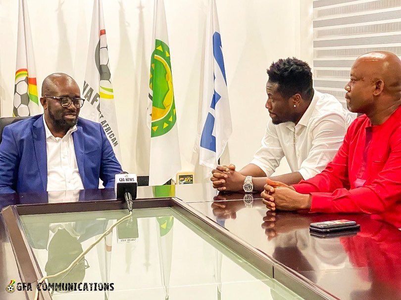 ASAMOAH GYAN tweet media