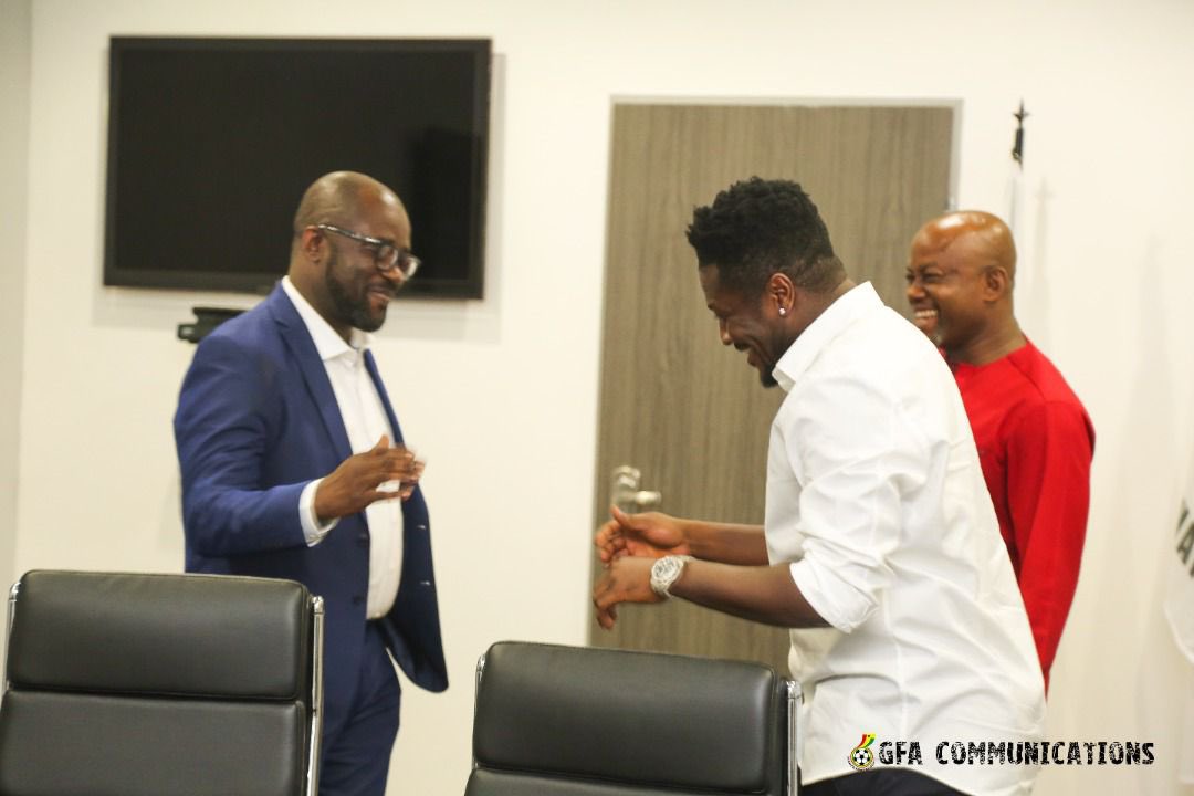 ASAMOAH GYAN tweet media