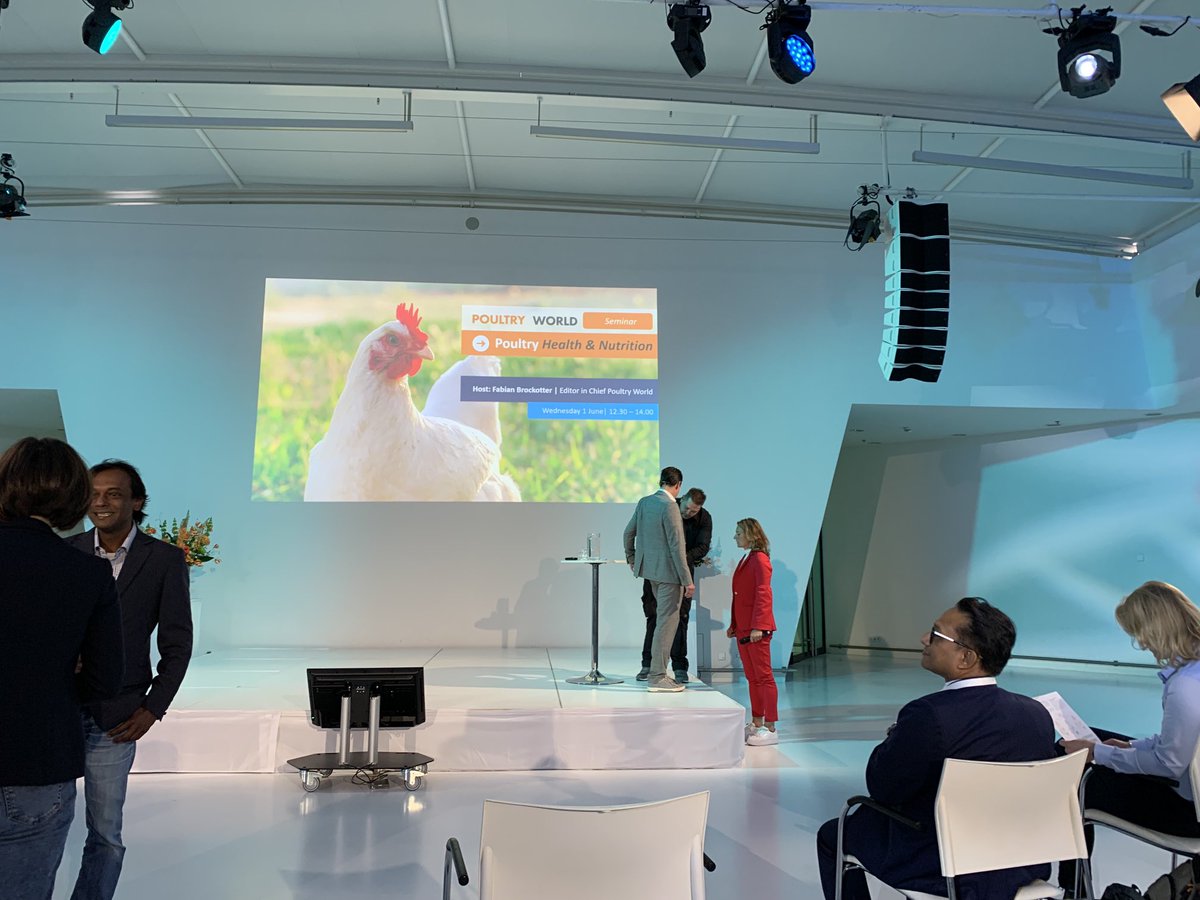Last prep, Poultry World’s seminar at #viv is about to start. Great to see my former colleagues back in action ⁦<a href="/PoultryWorld/">Poultry World_global</a>⁩