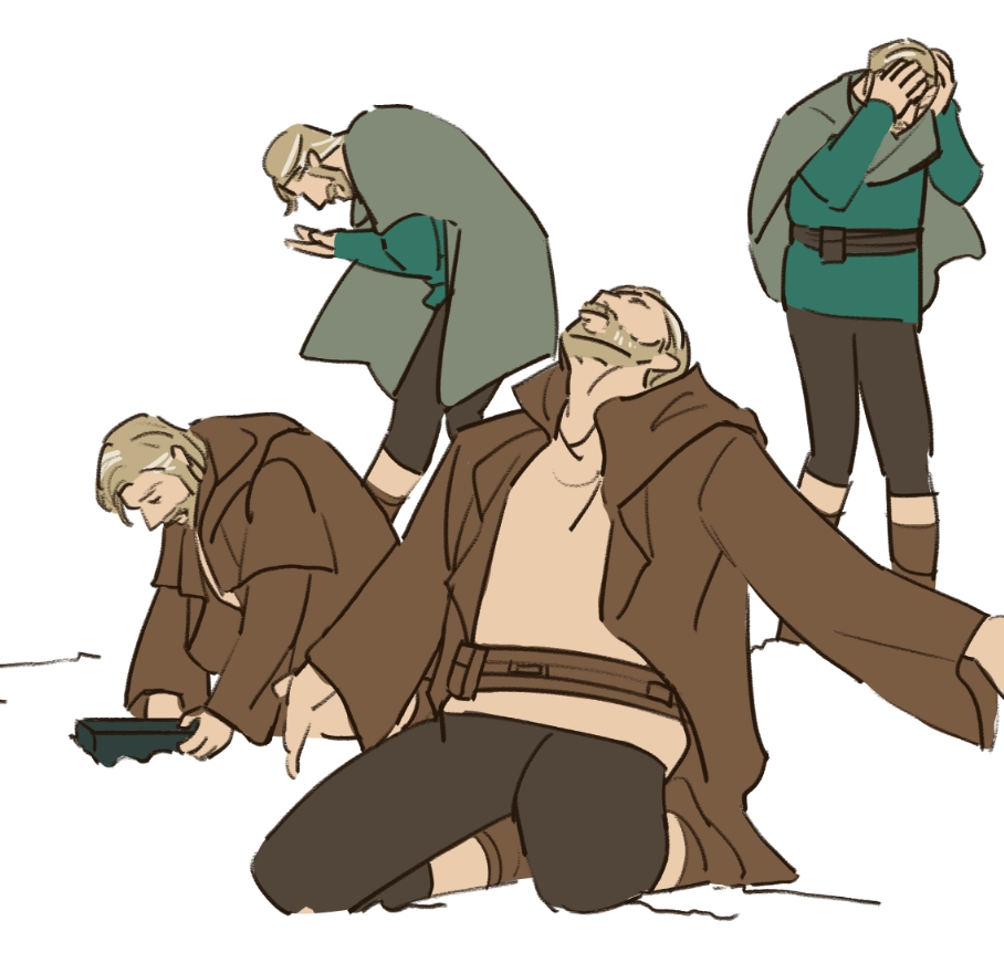 bleu_0715's tweet photo. Me after watched ep3 of obi wan: https://t.co/30RMJ4209R