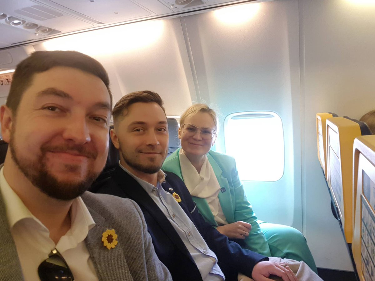 MorganaLTU's tweet photo. Today, together with the @laisvespartija delegation, I’m going to @ALDEParty Congress in Dublin. 🇪🇺
These few days will be full of meetings and discussions with other like-minded European liberal politicians. https://t.co/eYgOvkgJkS