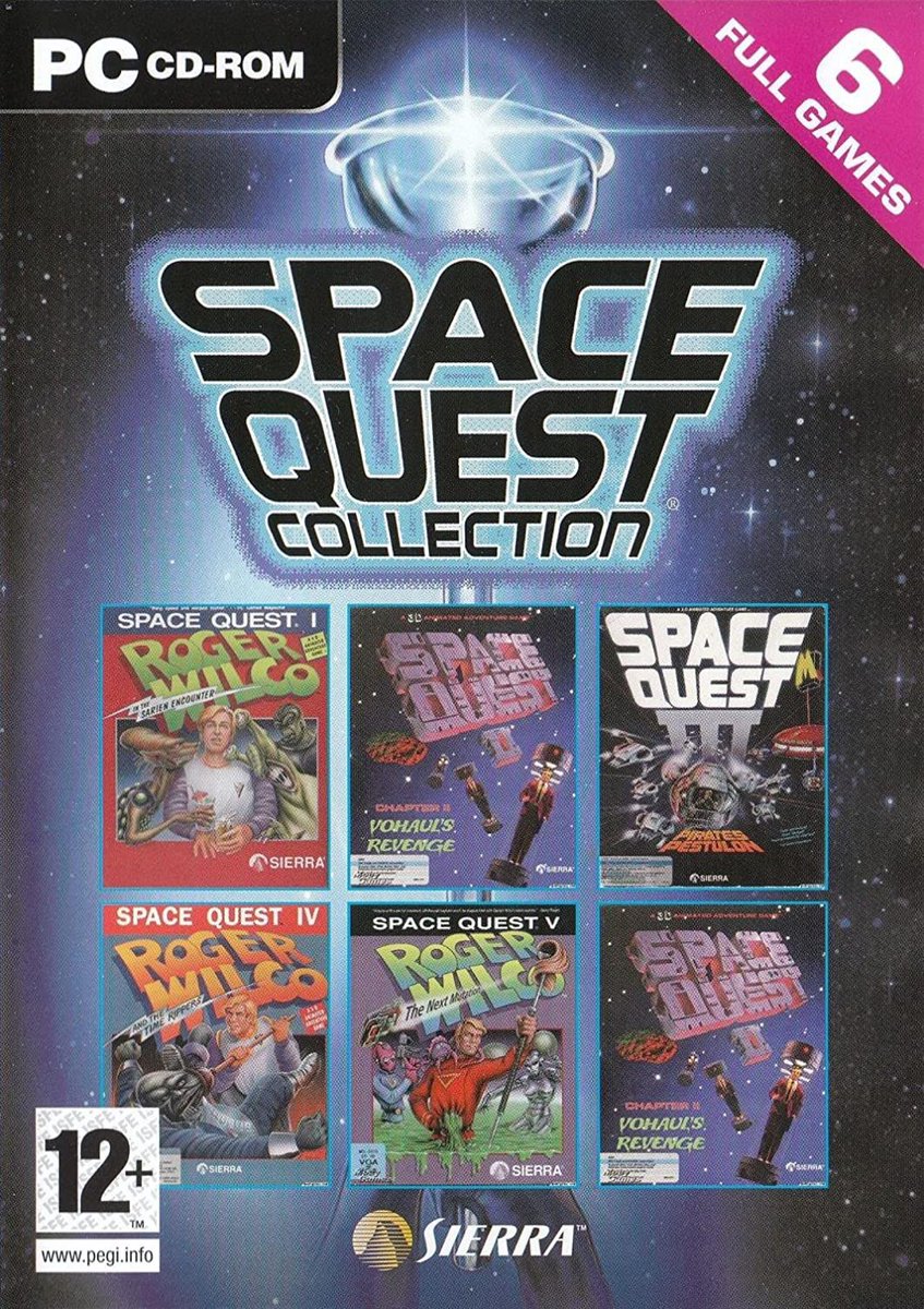 stiblrok's tweet photo. @pucciami @Twitch @dandanko Space Quest I-VI (sploh III) https://t.co/PDeLrOIFHF