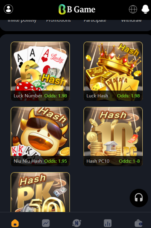 Fun hash game Earn USDT daily 
     b8888.vip/mobile/