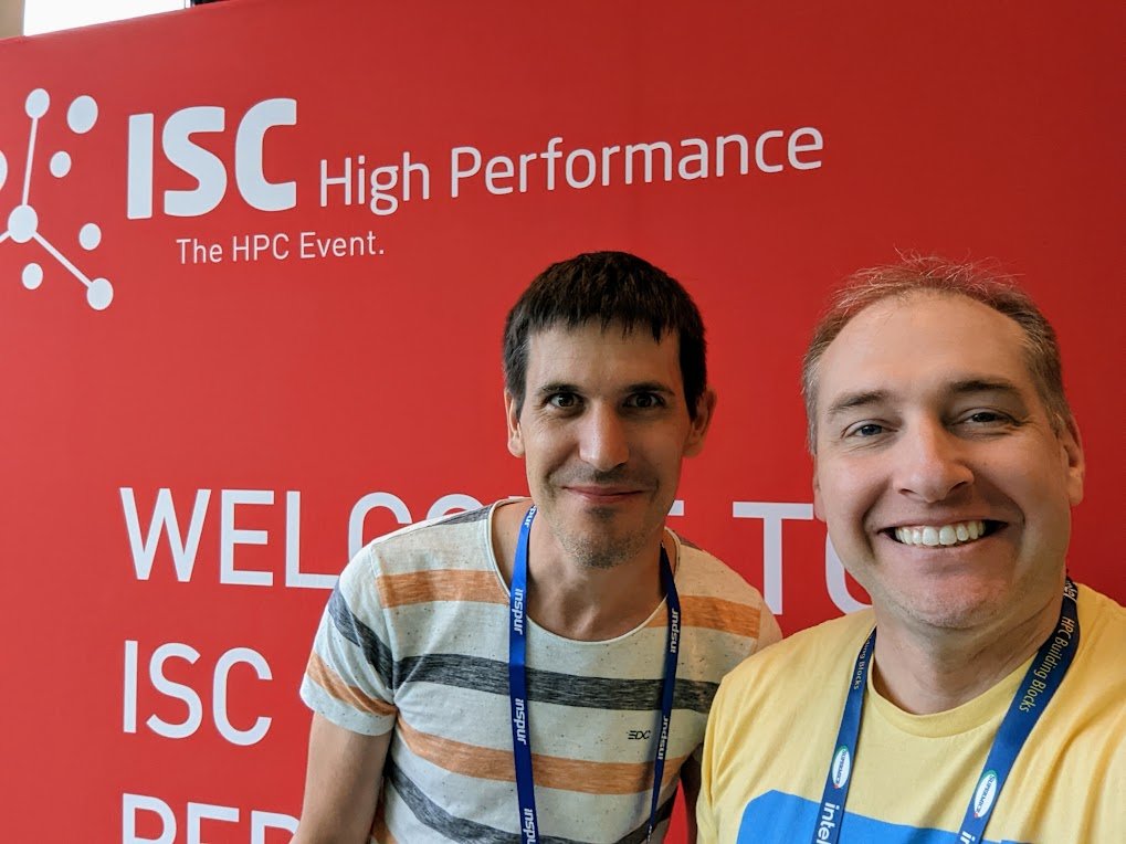 Patrick1Kennedy's tweet image. Great seeing @aschilling today at @ISChpc #ISC22