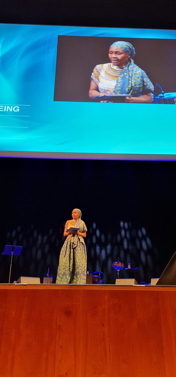 Siteiya's tweet photo. Louisa Zondo- SA 
She speaks about losing her son Riky Rick.

Such a powerful woman!! She spoke beautiful of a life well lived!

#TWBS22 https://t.co/9zsa7iRFvY