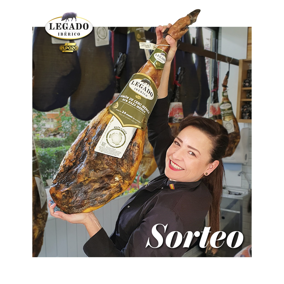 😍 SORTEO JAMÓN LEGADO IBÉRICO 😍

A nuestra #hamfluencer le ha sobrado un jamón y lo pone en juego para uno de vosotros 🤯
¿Quieres ser tú?

✅ Síguenos.
💬 Menciona a un amigo.
🔁 Haz RT.
⁠
⁠📅 Fecha límite: 5 de junio a las 23:59h.

📋  BBLL: epr.ms/3PNq9jP