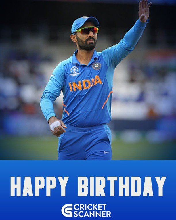 Happy Birthday to Dinesh Karthik! 