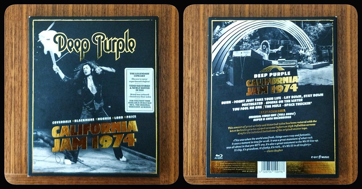 leevcleef's tweet photo. 💥
#CaliforniaJam (often simply called #CalJam) was more than a rock music festival. It was a gigantic event co-headlined by #DeepPurple and #ELP, held at the #OntarioMotorSpeedway in #Ontario, California on 6th Apr 1974. It attracted somewhere between 300,000 to 400,000 fans. https://t.co/JhIG2AYsG7