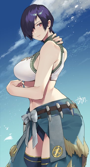 一狩り行きたい片目カクレハンターおねえさん 