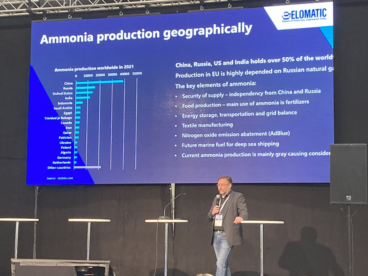 Heli Koukkula-Teixeira (@helikoukkula) on Twitter photo “Pricing of Green Ammonia as Marine Fuel”a tricky task from the CASE COMPANY <a href="/ElomaticOy/">Elomatic Oy</a> and
TED BERGMAN, who is heading Elomatics Offshore Energy business. #navigate2022 #navigate #intelligencehunt “Pricing of Green Ammonia as Marine Fuel”a tricky task from the CASE COMPANY <a href="/ElomaticOy/">Elomatic Oy</a> and
TED BERGMAN, who is heading Elomatics Offshore Energy business. #navigate2022 #navigate #intelligencehunt