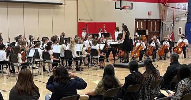 Please help us give these #MGSoars students and staff a virtual round of applause👏👏👏 for a job well done at the 6th, 7th, and 8th-grade orchestra concerts! 

A special congratulations to the Solo and Ensemble medal winners!