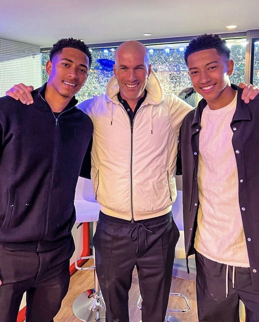 Football Tweet ⚽ on Twitter "Zinedine Zidane and the Bellingham