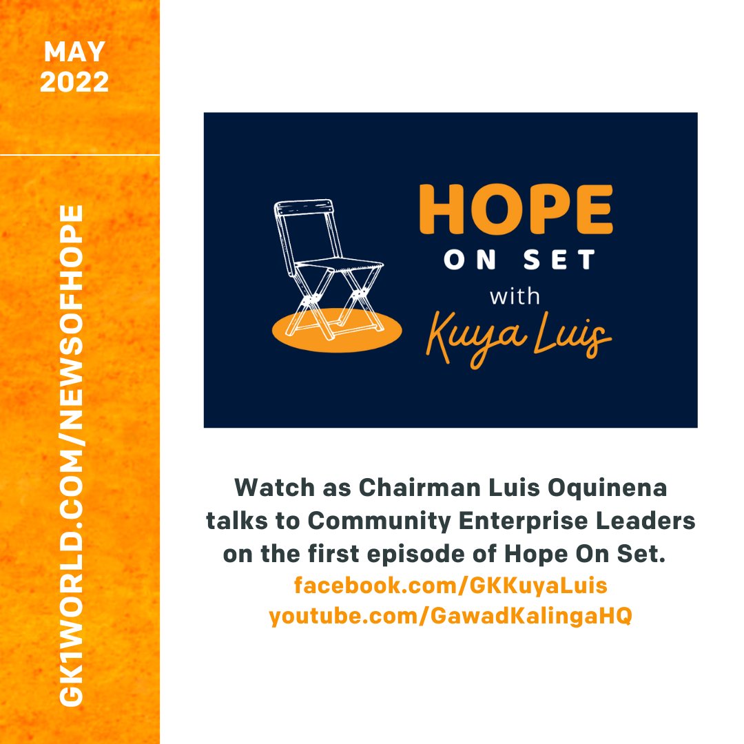 Shared values, one nation! 💞🇵🇭

The work of building a nation heavily relies on recognizing a shared goal that is fueled by partnerships founded on respect. 

Read the latest #NewsOfHope from Kuya <a href="/danbercasio/">Dan Bercasio</a>, GK Executive Director