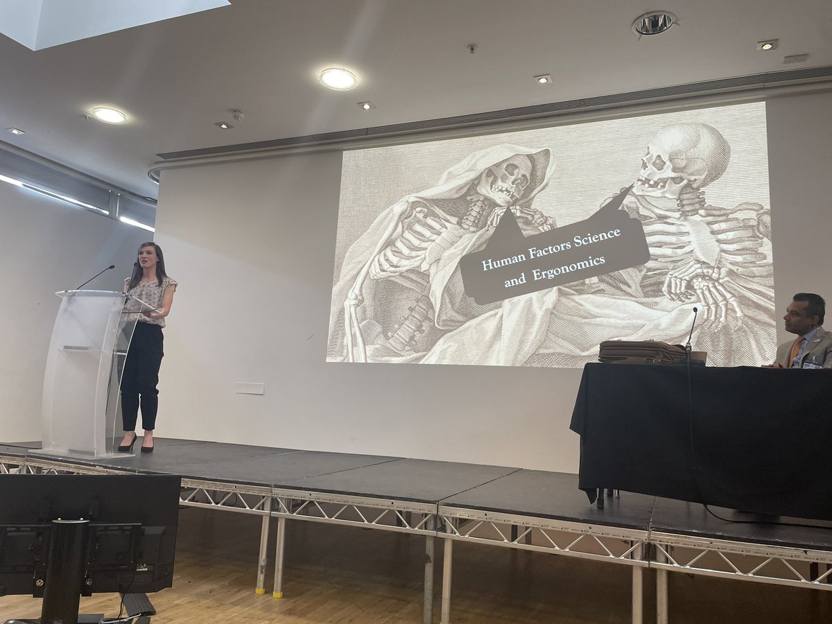emmaehowie1's tweet photo. @FionaKerray SMASHING it 👊🏻 🥊outlining why and how we need to improve our self reflection when things go wrong. #ICOSET22 #patientsafety #coress https://t.co/MFWJQwisw7