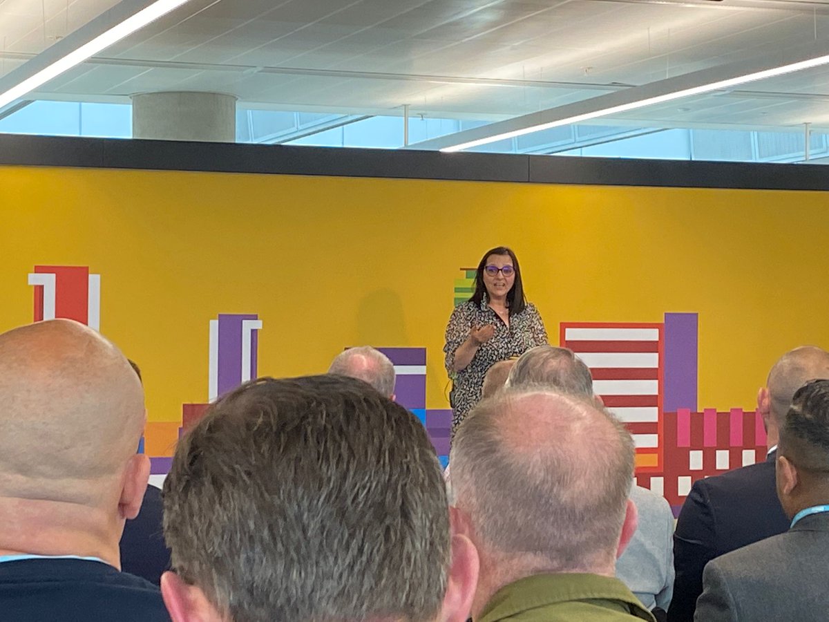 Figen Murray OBE, the mother of Martyn Hett, speaking at today's #TINYg event; a real inspiration to us all.

#Mitie | #ProtectDuty | #ExceptionalEveryDay