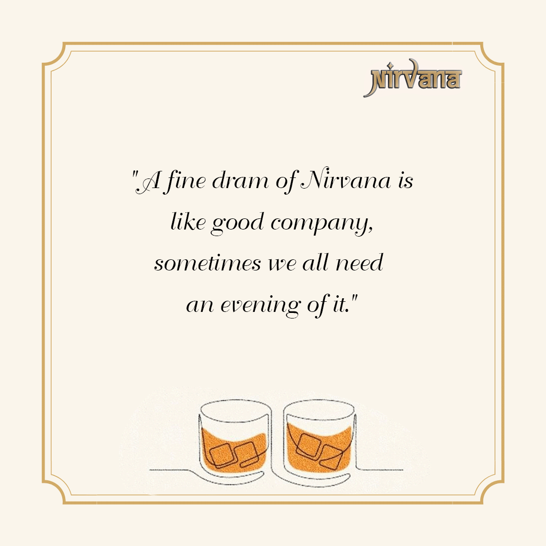 PaulJohnWhisky's tweet photo. Unwinding with a #dram of NIRVANA sounds like the best way to begin your evening.
#Nirvana #NirvanaStories #PaulJohnWhisky #IndianSingleMalt #PaulJohn #WhiskyStories #WaterOfLife #Whisky #WhiskyTales #MyNirvana
#GoodFriends #FriendsAndWhisky https://t.co/HQxx4LX4SH