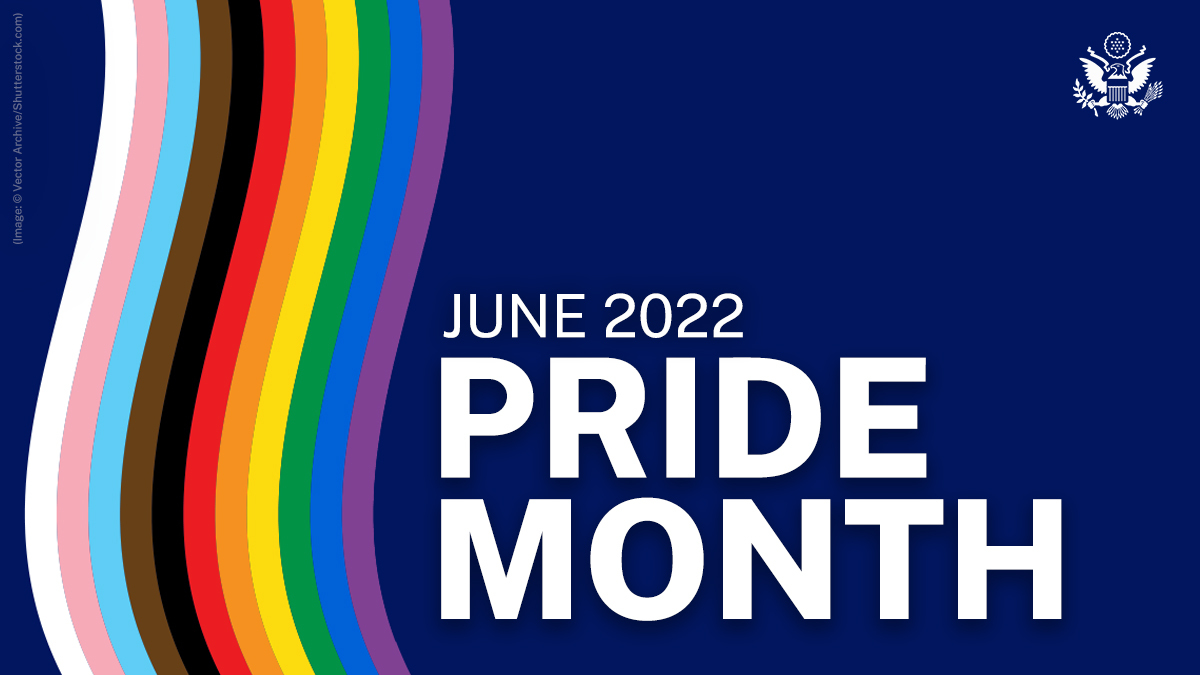 During Pride Month, the United States honors the courage and resilience of LGBTQI+ persons around the world. Democracy is strongest when it is inclusive—respect for the human rights of LGBTQI+ persons is key to building and maintaining strong and healthy democracies.