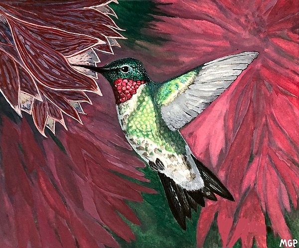 ForgeMosquito's tweet photo. New artwork for sale! - "Ruby Throated Hummingbird" - https://t.co/p3R8LnEZLy @fineartamerica https://t.co/wZaFgNUbCa