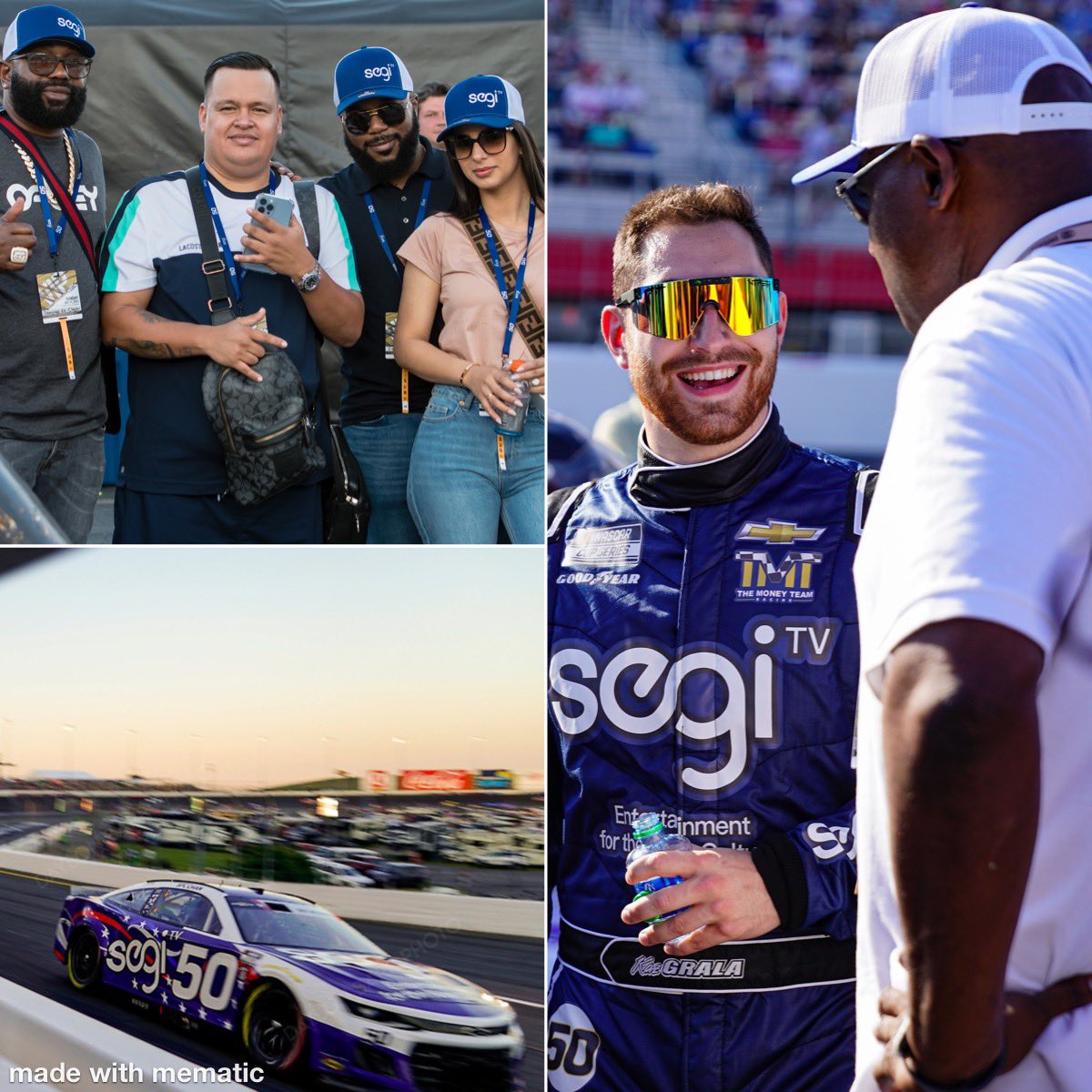 teamamerivet's tweet photo. Coca-Cola 600 Photo Recap. @Segi_tv @edwardsylvan @FloydMayweather @PitViperShades @Segi_tv @BrentJohnsonJD @TeamChevy @CLTMotorSpdwy #cocacola600 #nascar #tmtracing #segitv #pitviper #memorialday #memorialdayweekend https://t.co/QhAnJHQmbs
