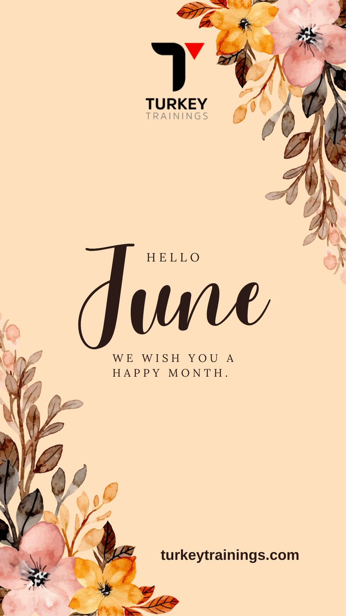 turkeytrainings's tweet photo. It is the month of June, The month of leaves and roses, When pleasant sights salute the eyes and pleasant scents the noses.
#june #june2022 #summer #summervibes #afrosum #June1st #JuneBorn #junebugchallenge #junespecial https://t.co/DNprX0TXPs