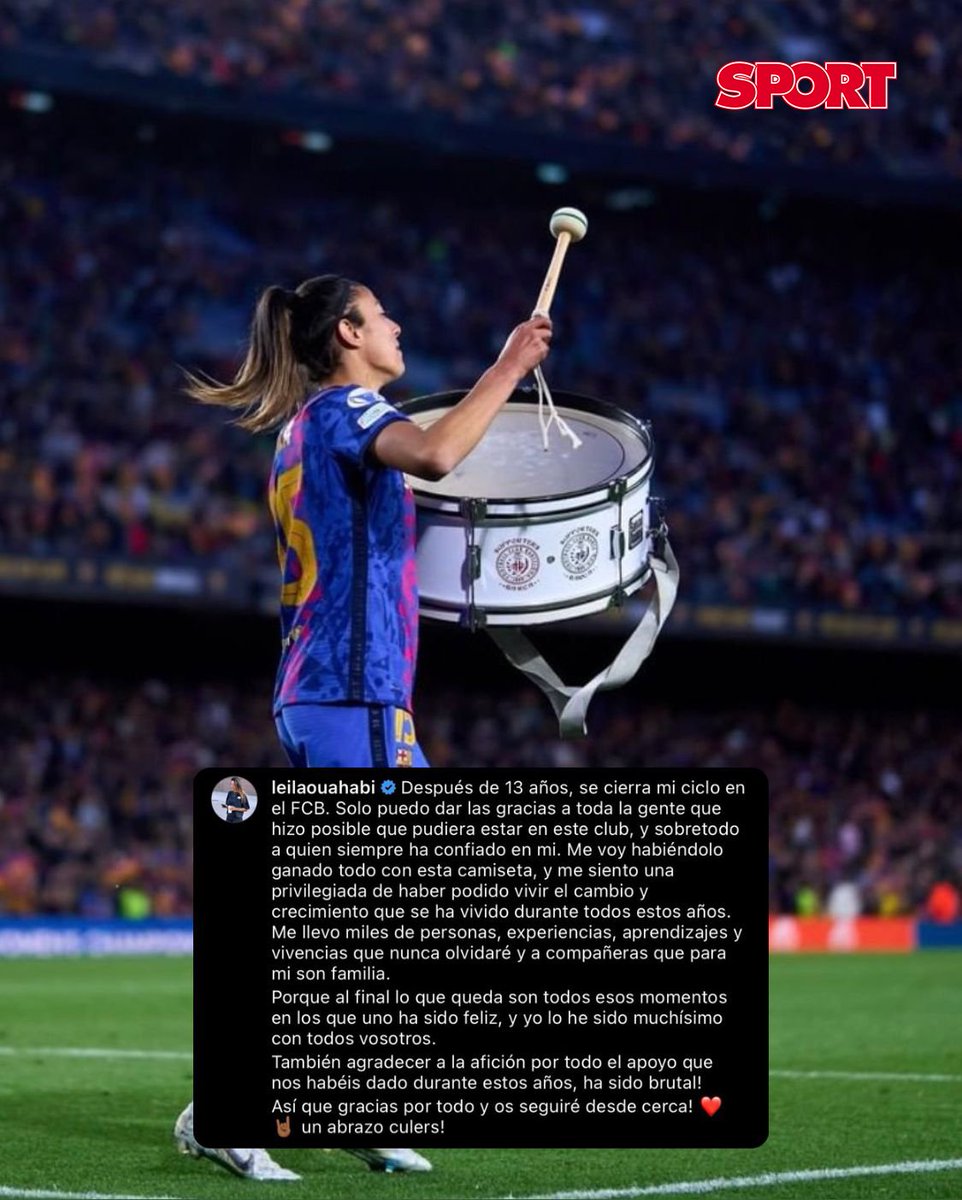 💙❤️Gracias por tantos años, <a href="/LeilaOuahabi/">Leila ouahabi</a>