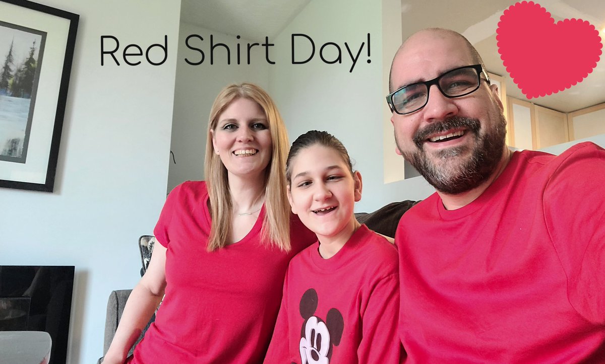 We're rockin' the red! ❤️ #RedShirtDay #RedForAccessAbility #EasterSeals #unstoppABLE 
easterseals.ca/en/redshirtday/