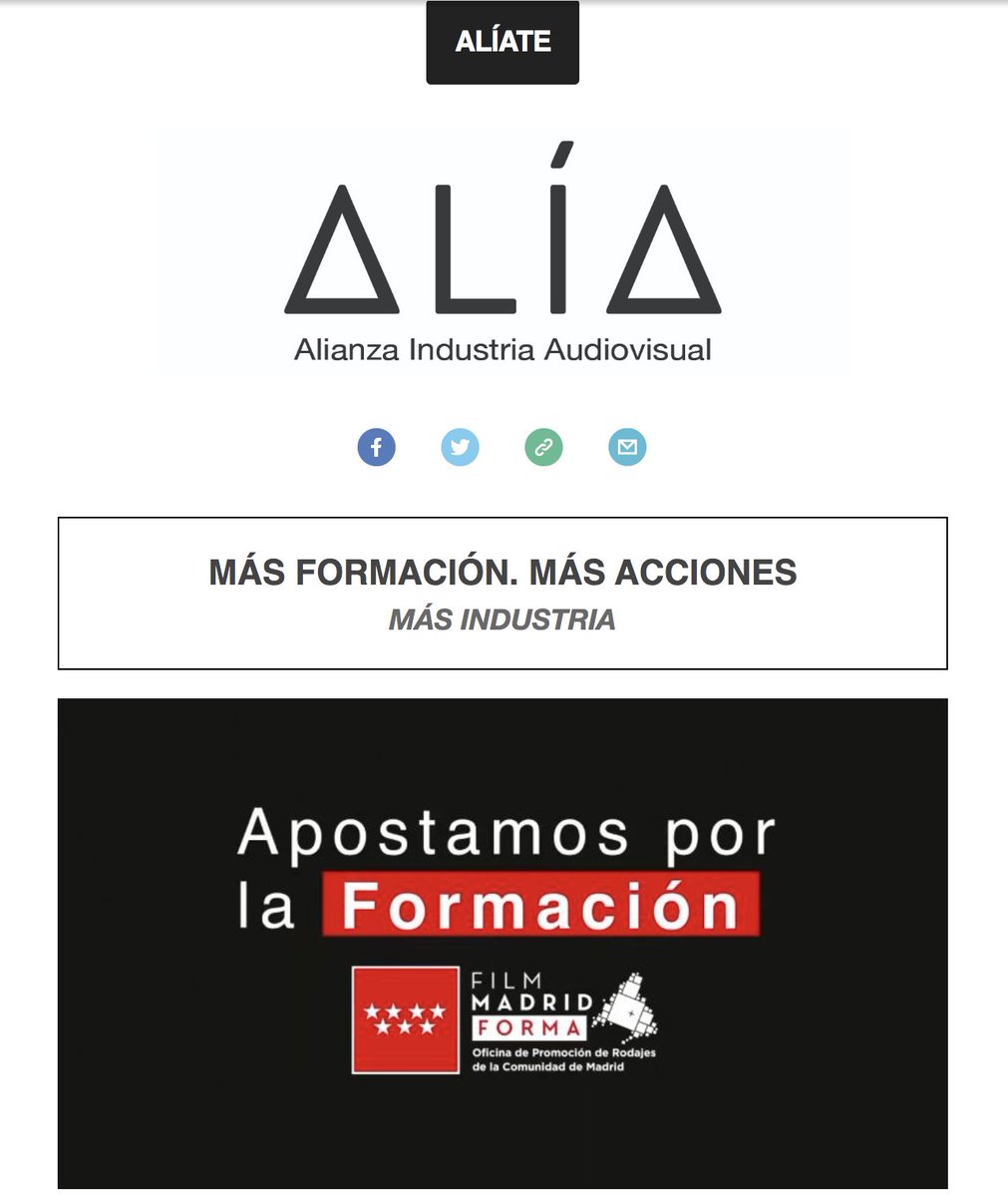 ALIAINDUSTRIA's tweet photo. No te pierdas las últimas acciones de ALÍA para impulsar nuestra industria que te contamos en nuestra newsletter.
Si quieres recibirla en tu email, puedes registrarte aquí: 
https://t.co/YzeLb3ya0C  #aliate https://t.co/1ru2yflO5D