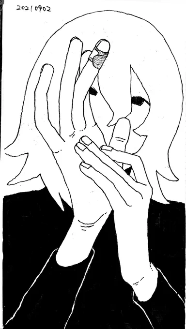 いい手の絵 