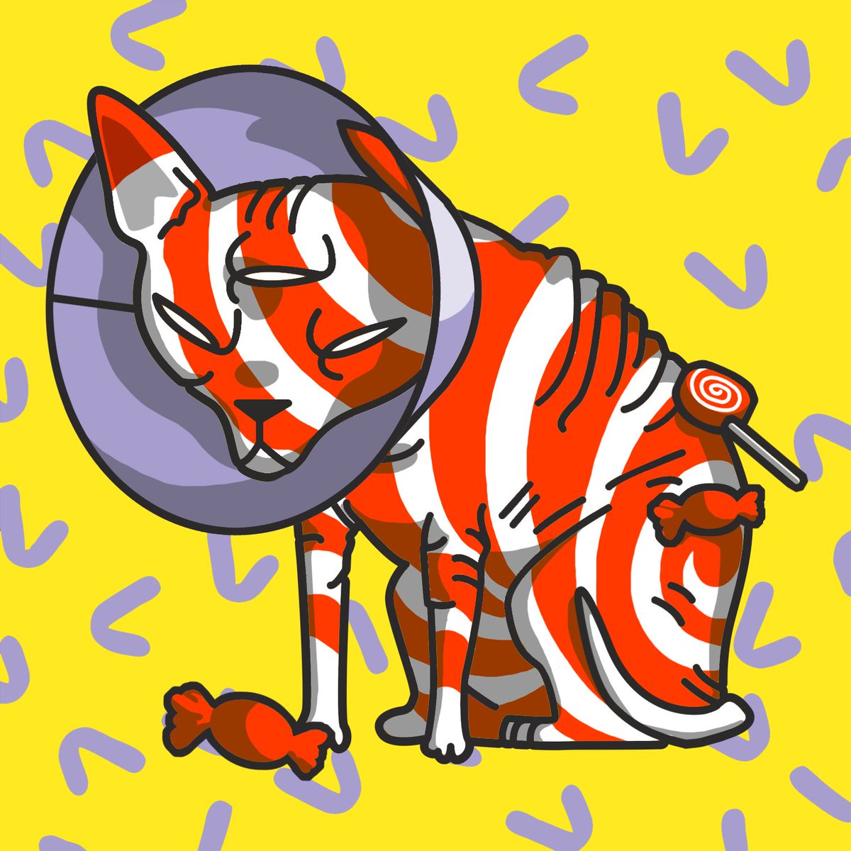 maverssky_art's tweet photo. Everything that is lying on the floor sticks to this eccentric.
#nft #NFTCommunity #Ethereum #cats #cryptoart https://t.co/UtRm4kQxLQ