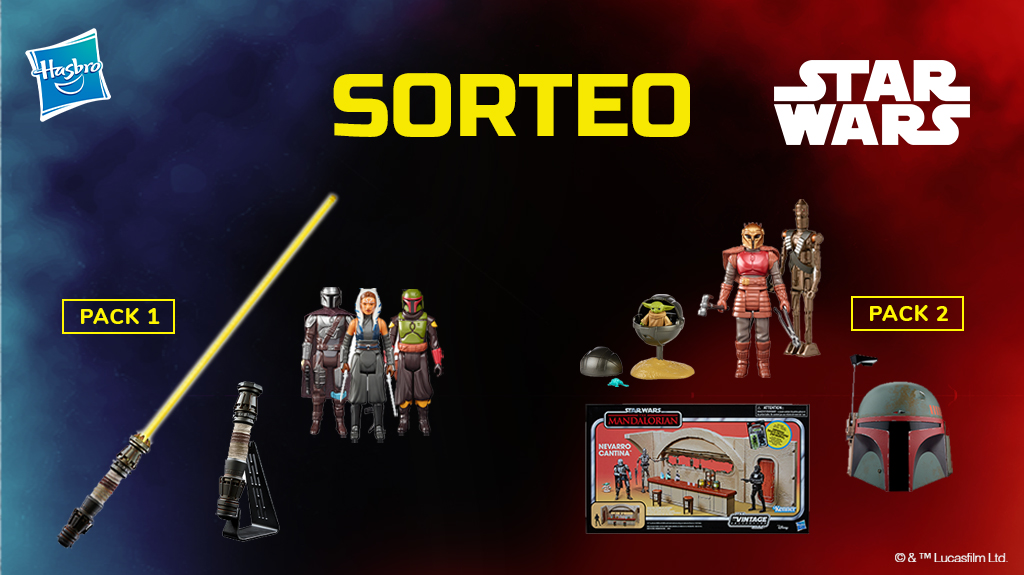 CarrefourES's tweet photo. 📢 Nos encanta #StarWars, por eso sorteamos dos packs increíbles

✔ Haz like y RT
✔ Menciona a un amig@ comentando qué pack te gusta más: Pack Sable o Pack Casco utilizando siempre el #CarrefourConStarWars
✔ Puedes mencionar a varios amig@s

Bases: https://t.co/2hL3CoTBOZ https://t.co/2N8ilb1I0u