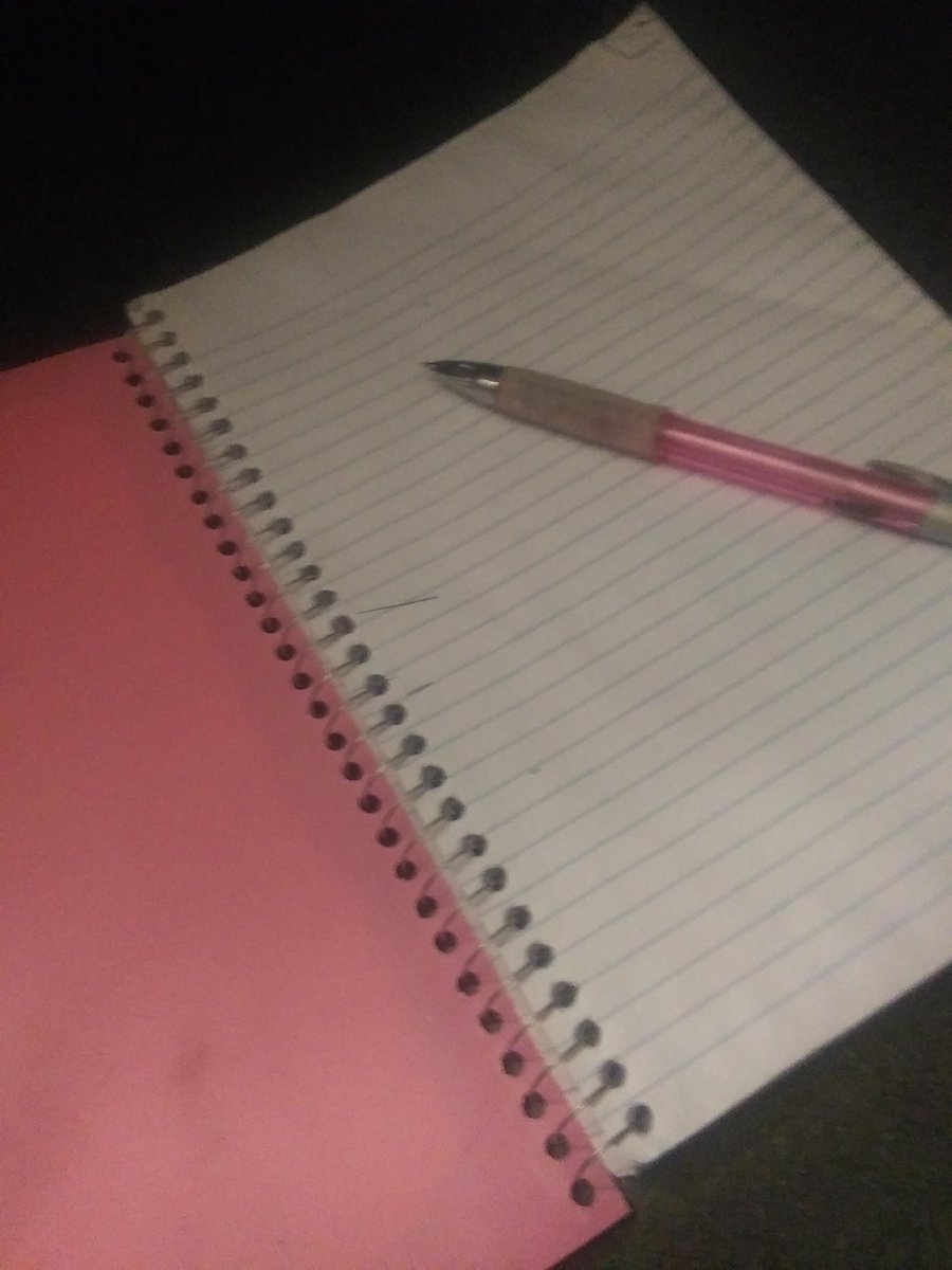 kaylaswrite's tweet image. This pic is perfect for a first tweet here. A clean fresh page and a pen I know writes well. The irony of it is this pic was taken at my old house, over a year ago. That pen and book went up in smoke along with a large collection of our belongings. Literally. That's why we moved.