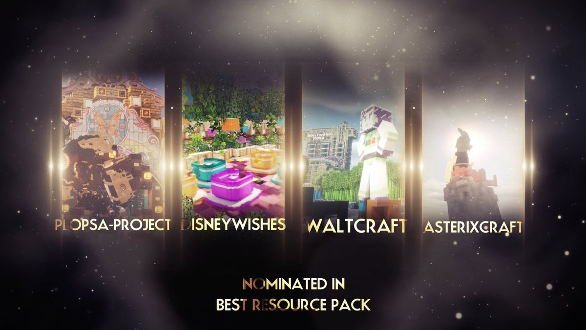 Minecraft Parks Awards tweet media