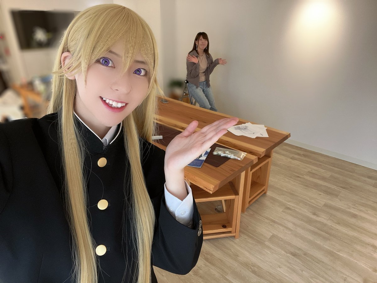 hh_cx's tweet photo. cos🎨速報
今日はすずちゃんにﾌﾞﾙﾋﾟﾘのユカちゃん撮ってもらってきました〜！！念願のユカちゃん！！そしていつもやりたいを叶えてくれるすずちゃん、ありがとう✨
4枚目は自撮り棒が暴れてガチで笑ってた瞬間。今日一番良い笑顔だったかもしれない瞬間。 https://t.co/21LTJPw13Q