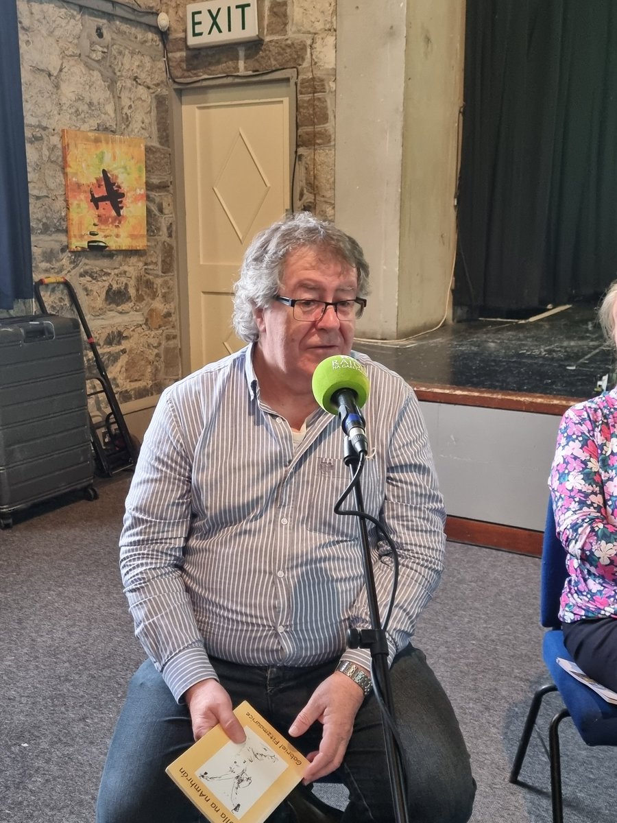 saolodheas's tweet photo. Gradam Saoil John B Keane le bronnadh ar Ghabriel Mac Muiris i mbliana, agus é tuillte go maith aige @RTERnaG @WritersWeek @StJohnsTheatre https://t.co/skA5rzTgUp
