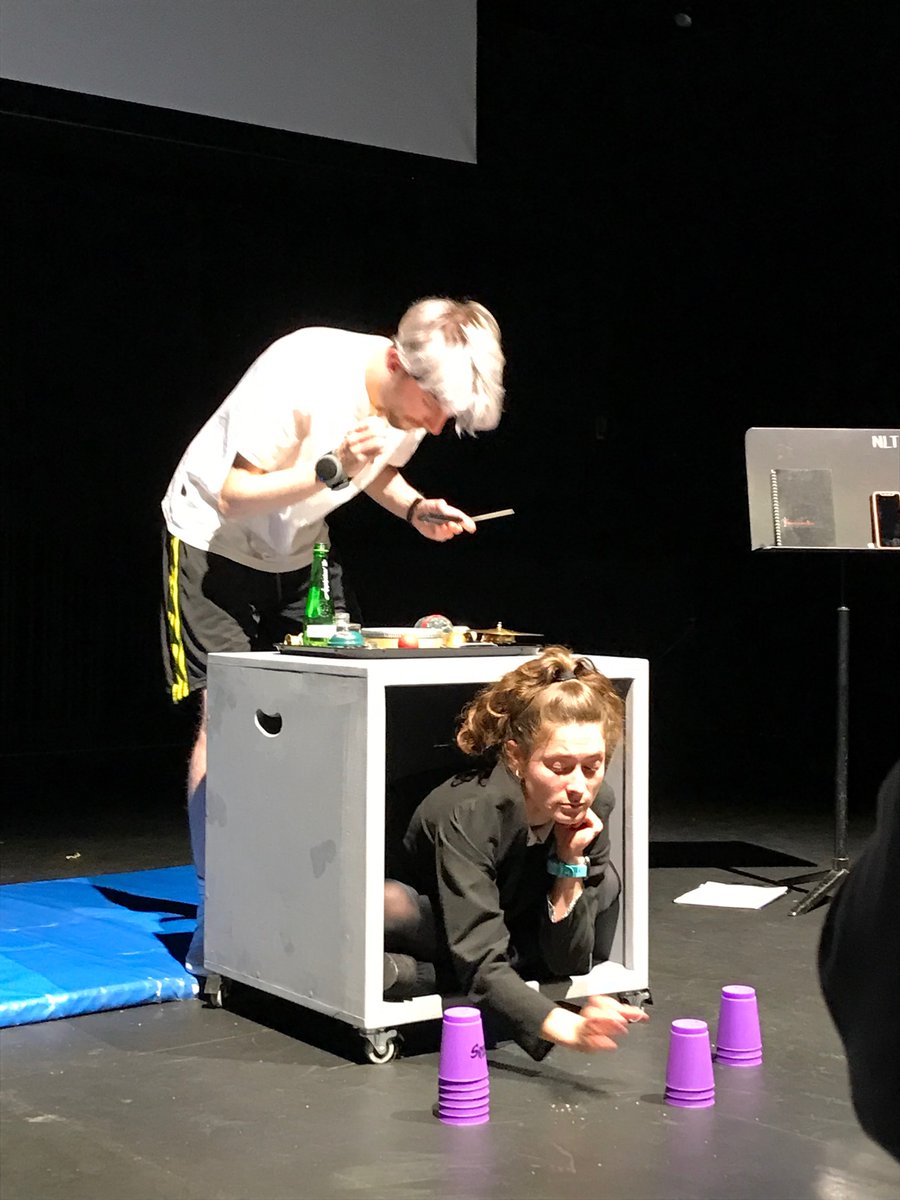 andyingamells's tweet photo. phenomenal show from @tannacjchambs at @BirmCons  for her MMus Experimental Performance portfolio last night https://t.co/j2zXufM1IY