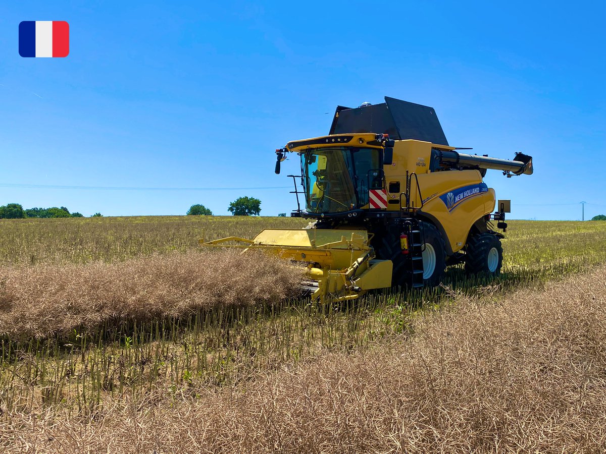 damF032's tweet photo. Début des récoltes de colza bio dans le lot et Garonne  🚜 https://t.co/RmQ6np6SD9