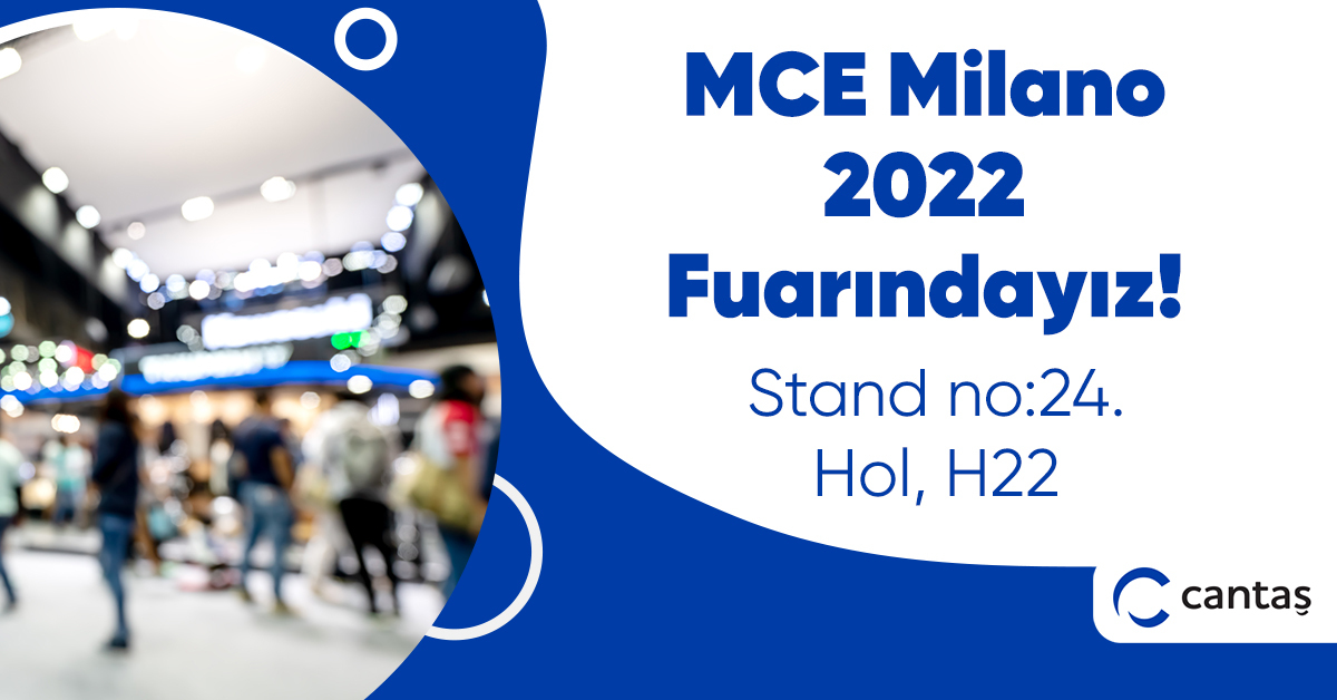 CantasSogutma's tweet photo. 📌Mostra Convegno #Expocomfort 2022 (MCE), en büyük HVAC etkinliklerinden biri ve Cantaş olarak MCE Milano 2022 Fuarında biz de yerimizi alıyoruz.
🏷️ 28 Haziran - 1 Temmuz 2022 tarihleri arasında gerçekleşecek olan MCE Milano 2022 Fuar’ında 24. Hol H-22’de olacağız.
+ https://t.co/TLkGRr1BTM